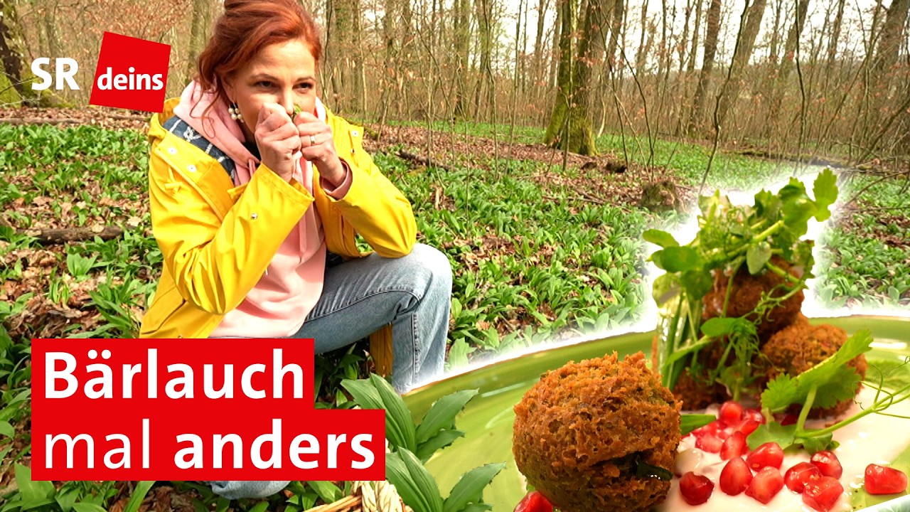 Start der Bärlauch-Saison: Yvonne Fries’ Bärlauch-Falafel – Gesunde Frühlingsküche