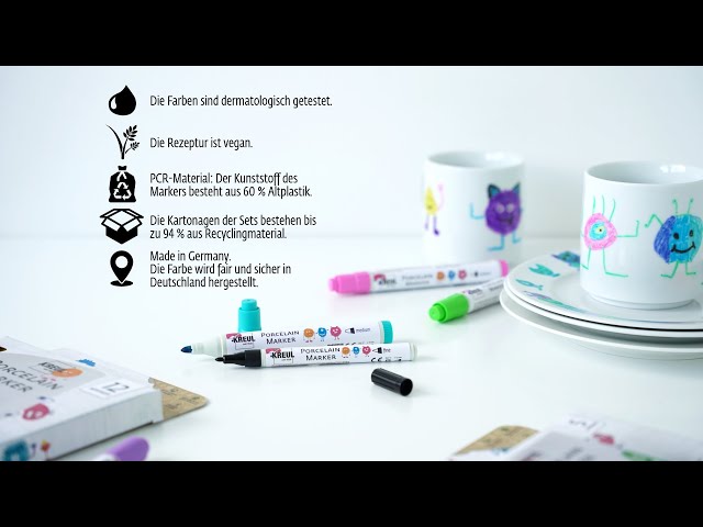 Porzellanmaler Produktvideo