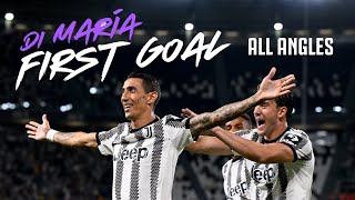🎥?⚽️?ÁÁngel Di Maíía's First Goal for Juventus | All Angles