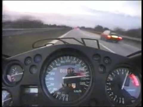 Honda blackbird top speed video #3
