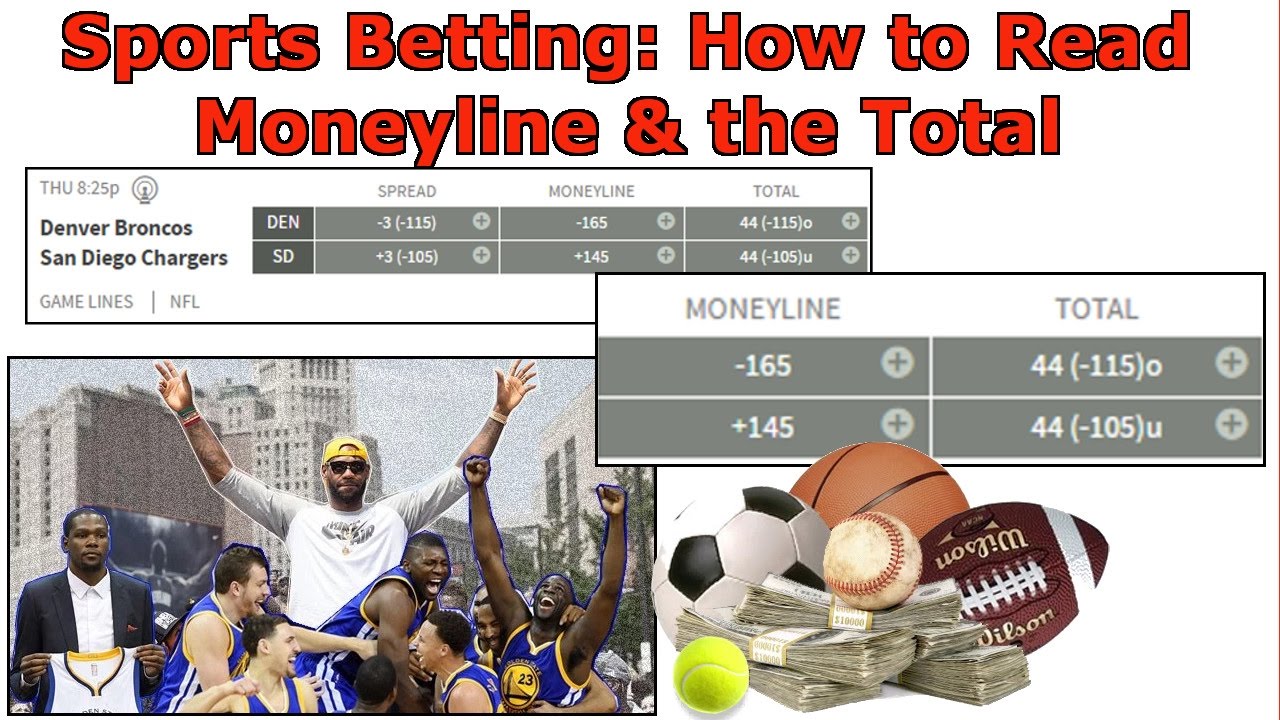 explain moneyline betting spreads