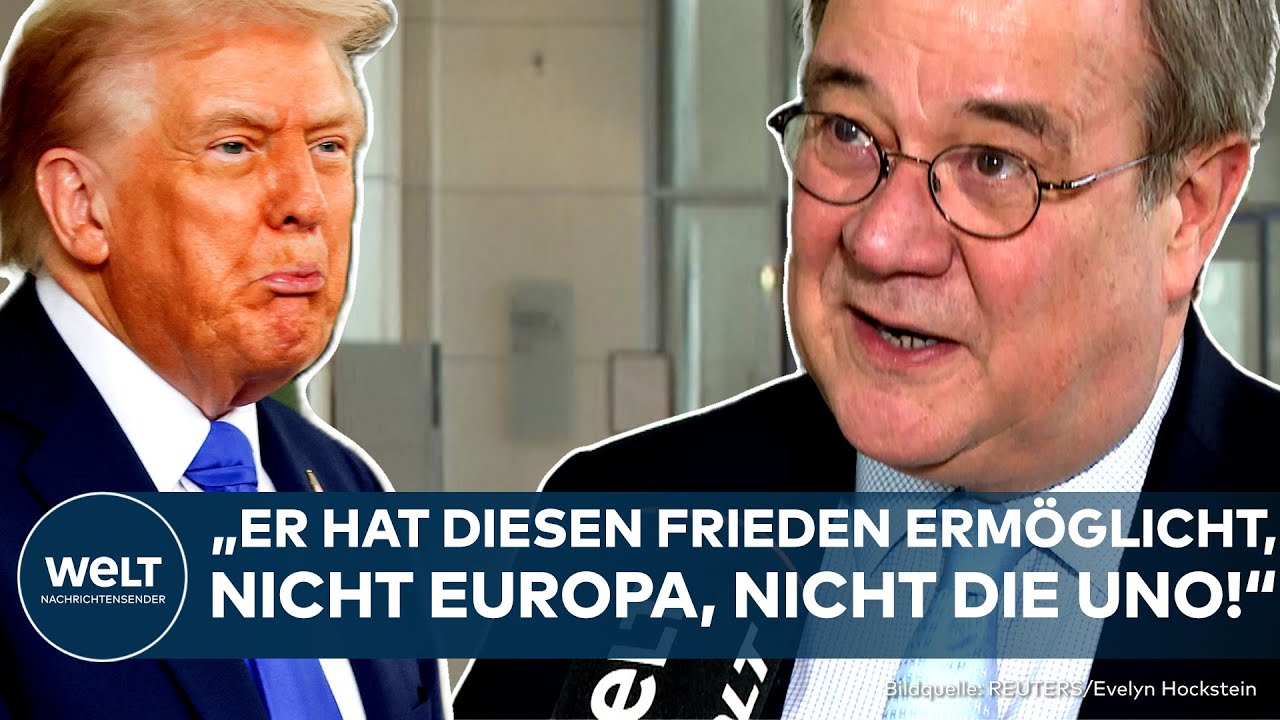 FRIEDENSDEAL IN ISRAEL: Laschet lobt US-Rolle – Deutschland will Wiederaufbaukonferenz starten!