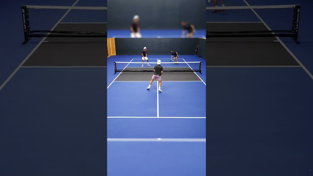 What if you could only hit forehands 🫨 #shorts #pickleball #pickleballtips #propickleball