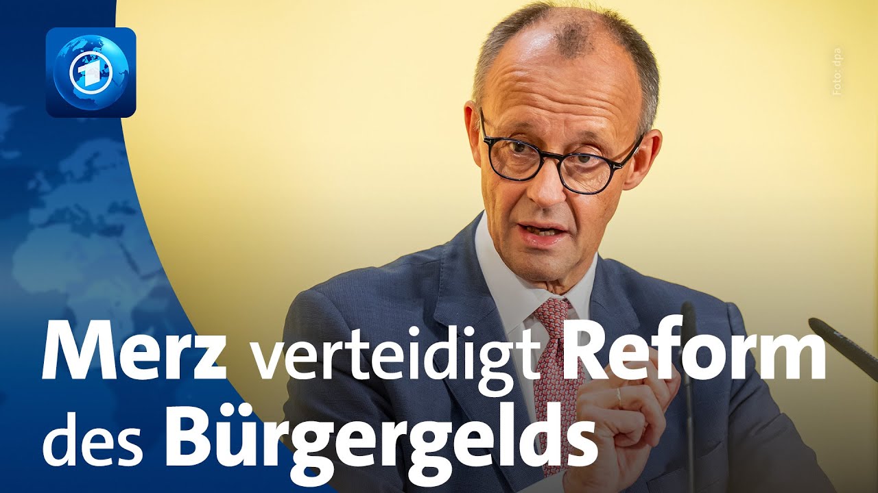 Bundeskanzler Merz verteidigt umstrittene Bürgergeld-Reform