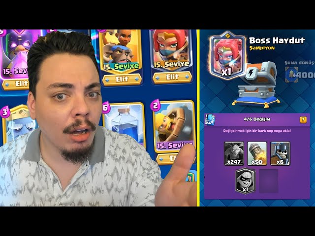İLK MAX DESTEM !! Clash Royale