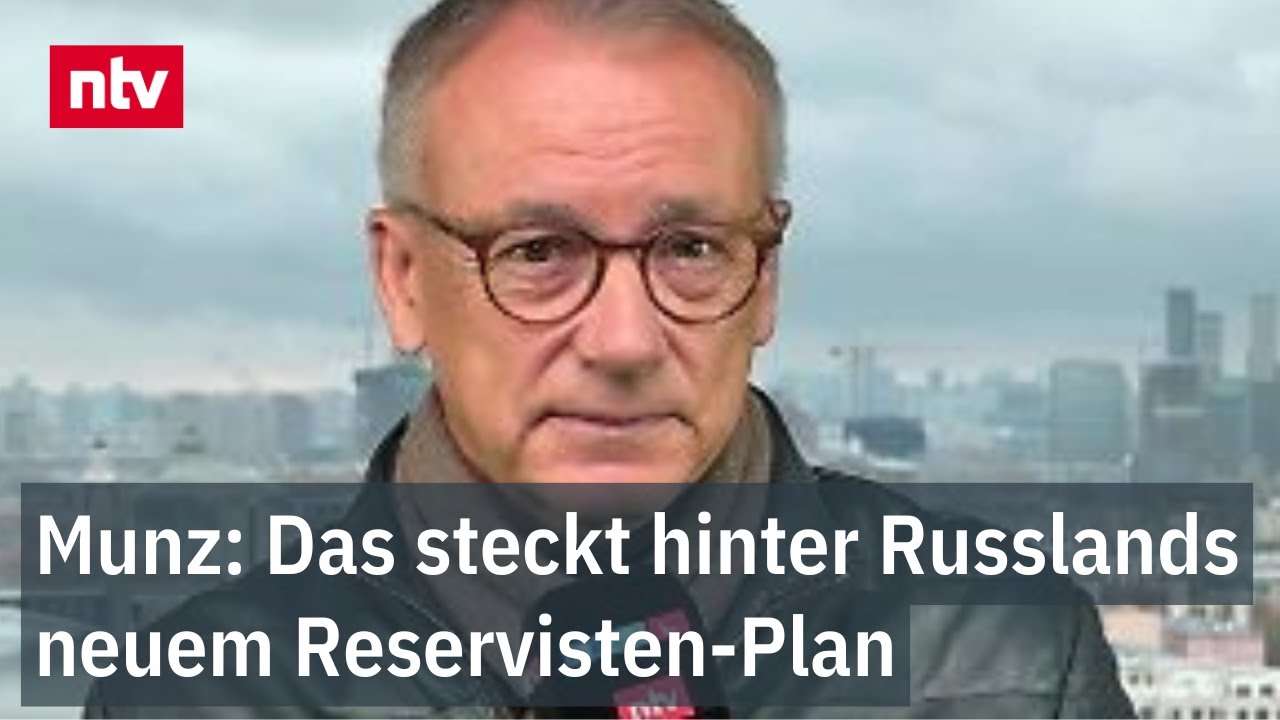 Munz: Was steckt hinter Russlands neuem Reservisten-Plan? - Zwei Millionen Mann