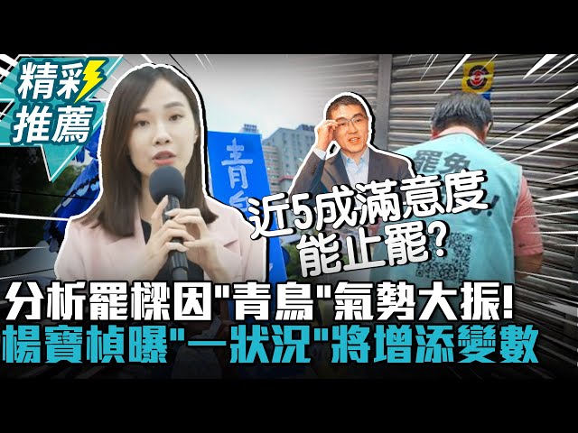 【有影】中午來開匯／分析基隆罷免成形原因？ 楊寶楨：青鳥行動抬升罷免形勢