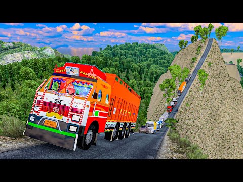 Dangerous Roads Map mod ETS2 1.54 and 1.55