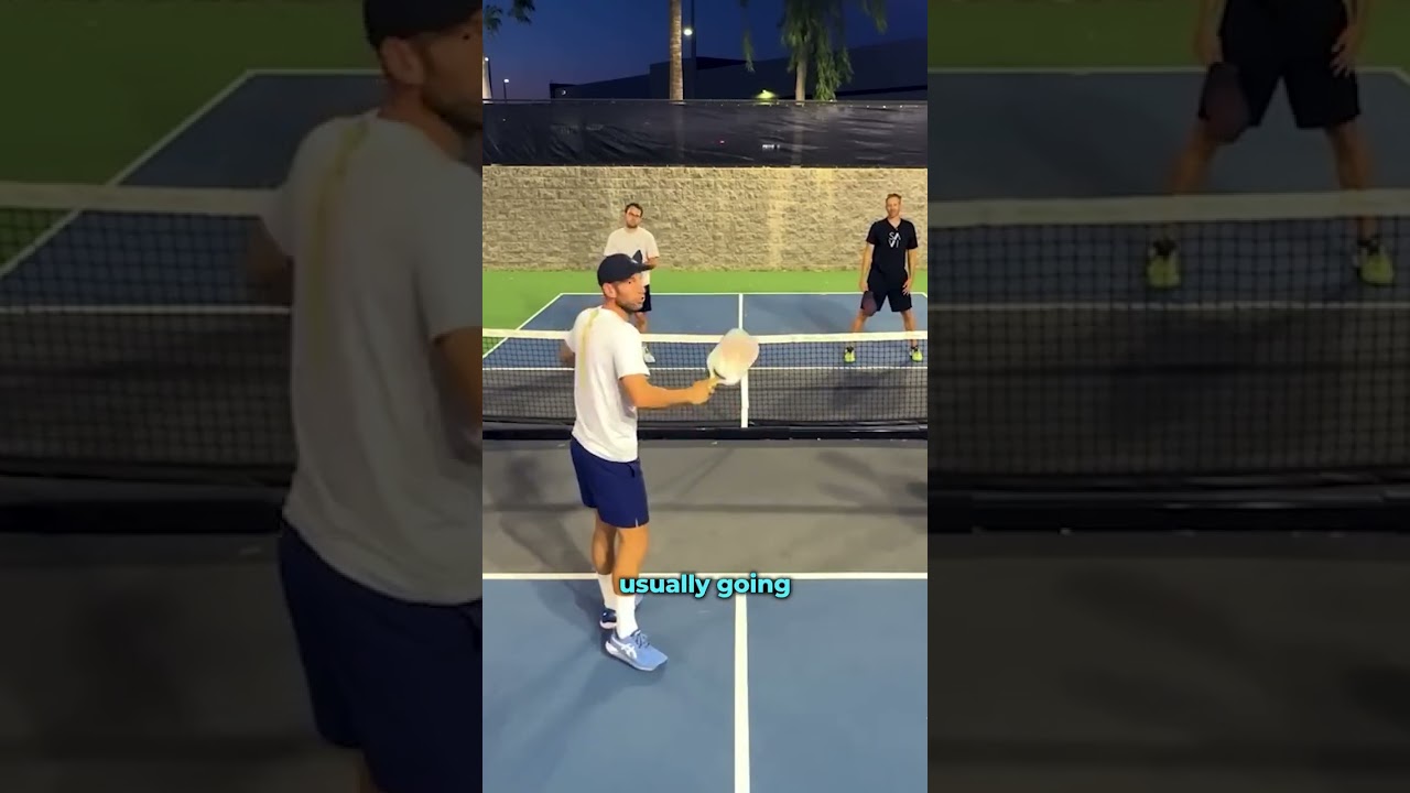 Deception plays a huge role in pickleball as you get into better games. Here's how to use it