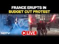 Nationwide Protest In Paris To Oppose Budget Cut LIVE | Emmanuel Macron Pension Reform Protest LIVE