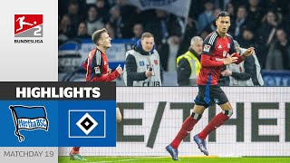 Hamburg Just Unstoppable! | Hertha BSC — Hamburger SV 2-3 | Highlights | Matchday 19 — Bundesliga 2