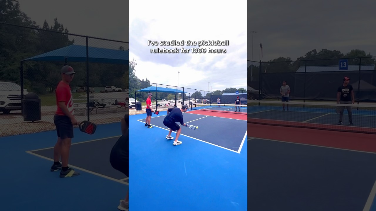I Studied The Pickleball Rulebook For 1000 Hours… #pickleball
