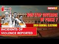Clash Broke Out Between TMC & BJP in WB | Incidents of Violence Reported | 2024 LS polls | NewsX