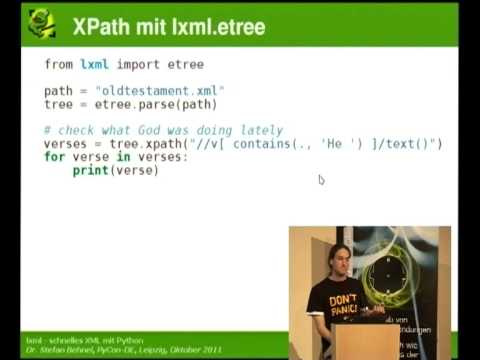 Image from lxml - schnelles XML mit Python