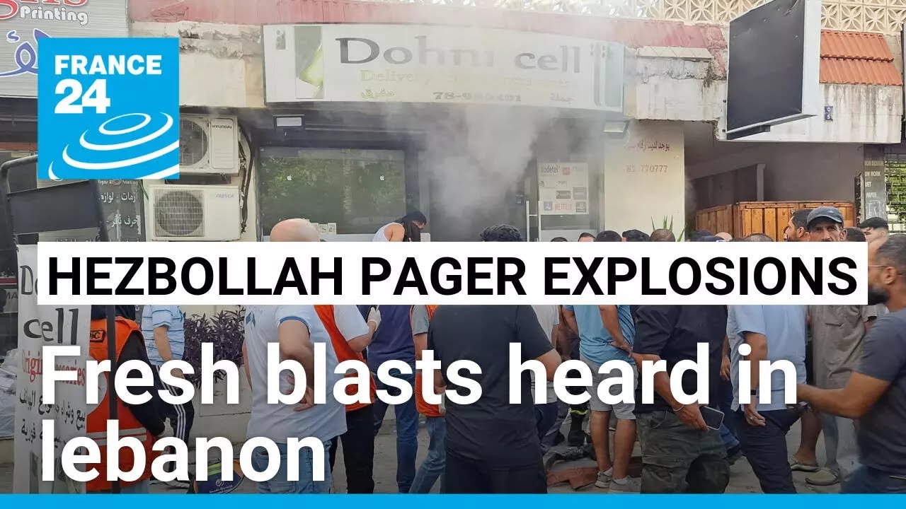 Fresh explosions heard in Lebanon as Hezbollah hand-held radios detonate • FRANCE 24 English