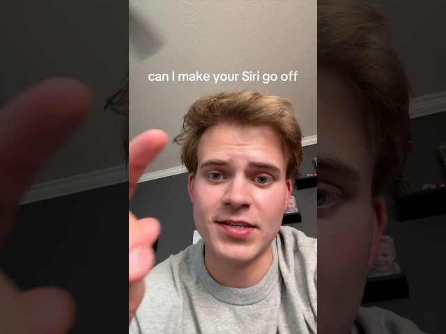 Can I make your Siri go off?