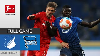 🔴 LIVE | TSG Hoffenheim — Hertha Berlin | Matchday 10 – Bundesliga 2021/22