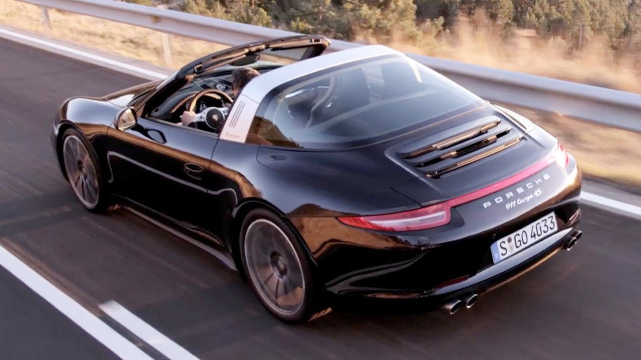 2015 Porsche 911 Targa 4S - DRIVING - YouTube