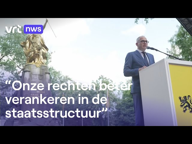Vlaanderen maakt zich op voor Vlaamse feestdag