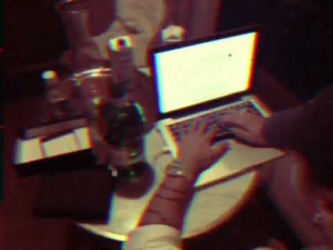 Russ making beats in NYC