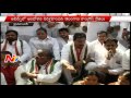Congress leaders protest in Abids