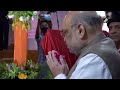 Amit Shah ने Arunachal Pradesh में भगवान Parshuram की 51 फुट ऊंची प्रतिमा की रखी आधारशिला  - 01:17 min - News - Video