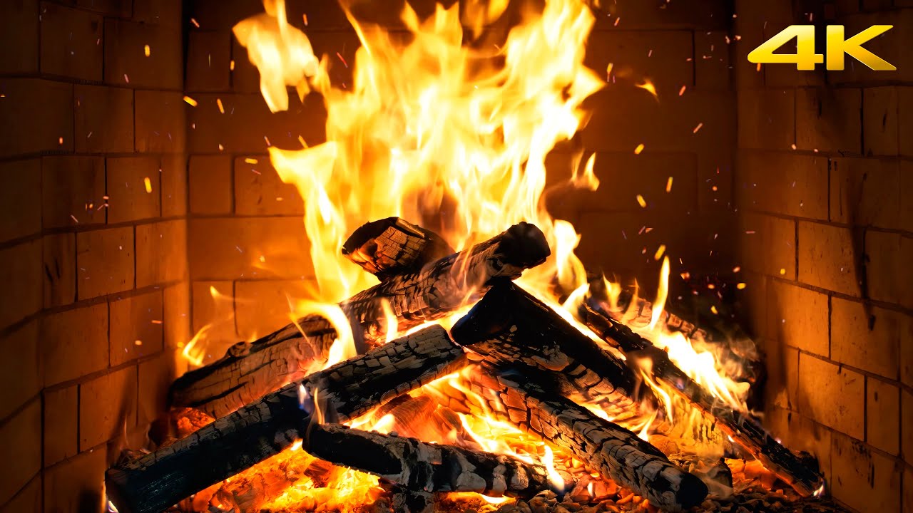 🔥 The WORLD’S COZIEST FIREPLACE with COZY EMBERS and RELAXING FIRE SOUNDSCAPE for GENTLE EVENINGS