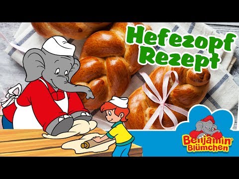 Benjamin Blümchen und Otto backen den leckersten Hefezopf - REZEPT