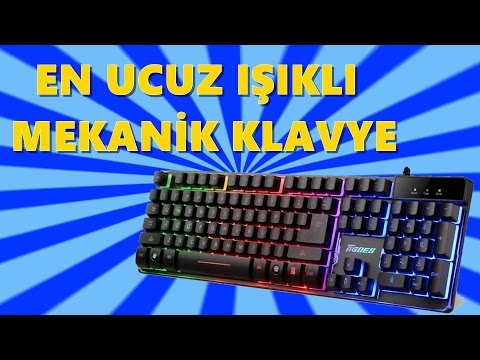 En Ucuz Işıklı Klavye | Tigoes K9