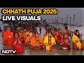 Chhath Puja News | Chhath Puja 2025 | Devotees Offer ‘Usha Arghya’ To Rising Sun | Chhath Puja