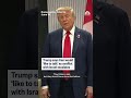 Trump says Iran would like to talk as conflict with Israel escalates - 00:23 min - News - Video