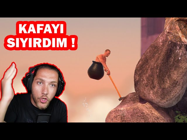 DAĞA TIRMANIRKEN YİNE ÇILDIRDIM ! GETTING OVER IT