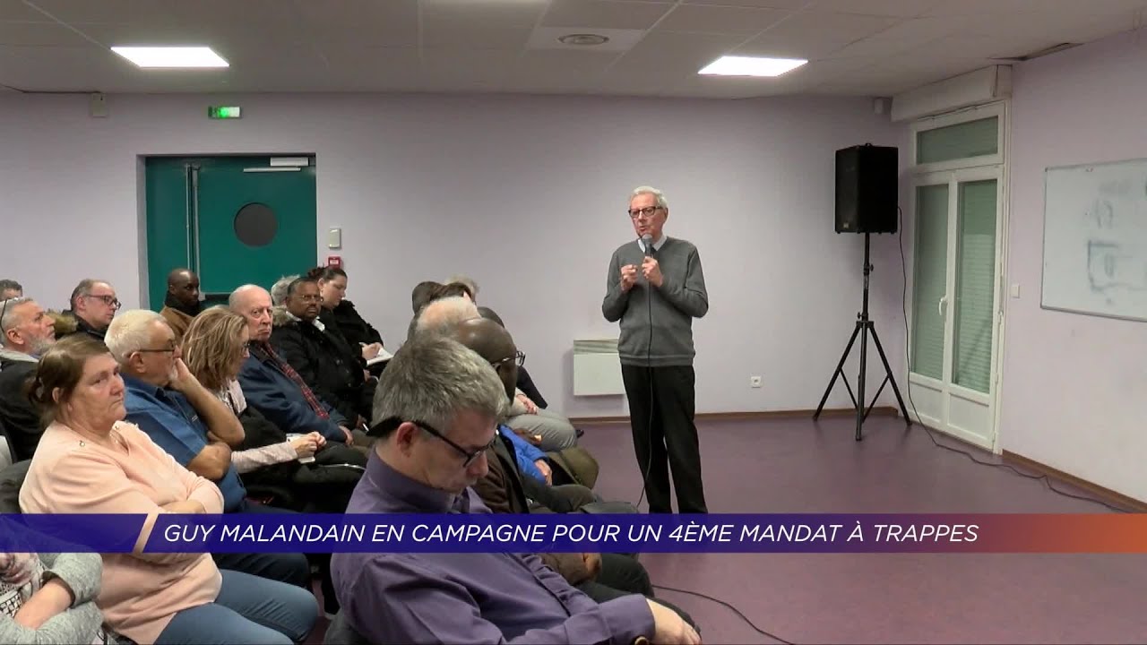 Yvelines | Guy Malandain en campagne pour un 4ème mandat à Trappes