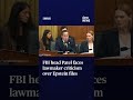 WATCH: FBI head Patel faces lawmaker criticism over Epstein files  - 01:45 min - News - Video