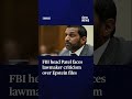 WATCH: FBI head Patel faces lawmaker criticism over Epstein files