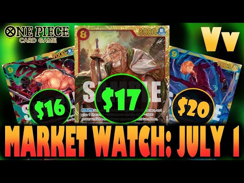 One Piece TCG: Market Watch July 1st, 2025 - Many Cards Are Dropping Down in Price Across the Board