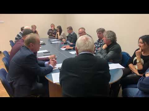 Kadr z filmu LXVII sesja Rady Miejskiej Chojnowa z dnia 16.11.2022