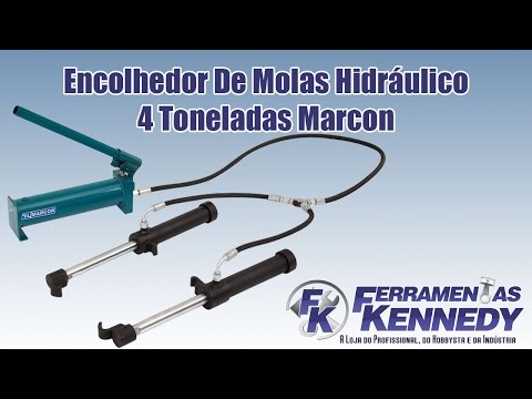 Encolhedor De Molas Hidráulico 4 Toneladas EMH-4T Marcon - Vídeo explicativo