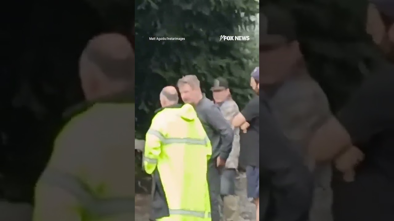 SEE IT: Video captures aftermath of Alec Baldwin's crash #shorts #usa #us #car #watch