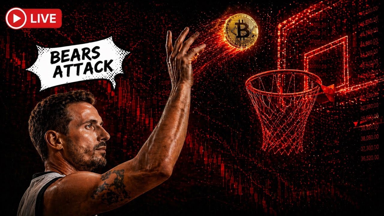 BITCOIN PRICE DROPS LOWER! (Live Setups)