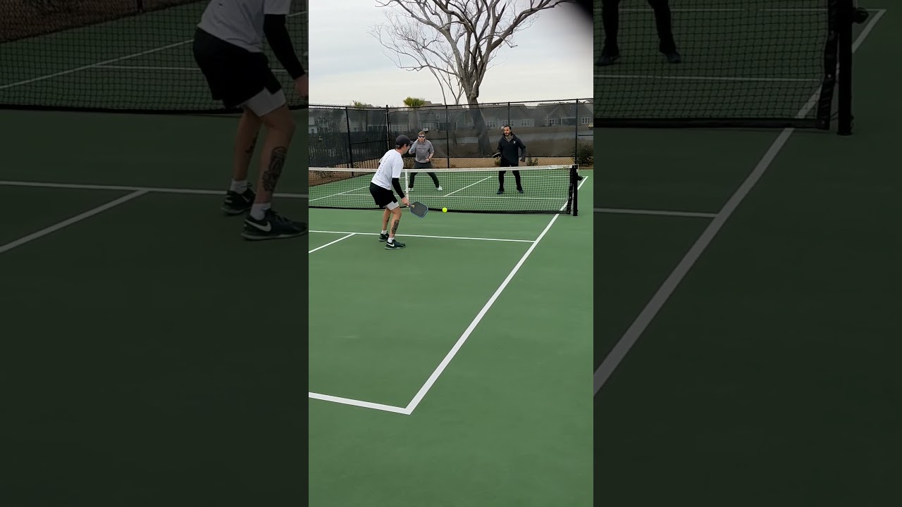 quick hands fire fight @pickleballmb #tennis #pickleballdoubles #paddlesport