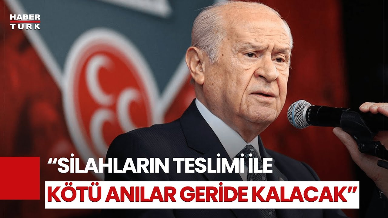 Devlet Bahçeli'den 'Silah Bırakma' Sonrası İlk Açıklama: Türkiye Kurtuluşun Eşiğindedir