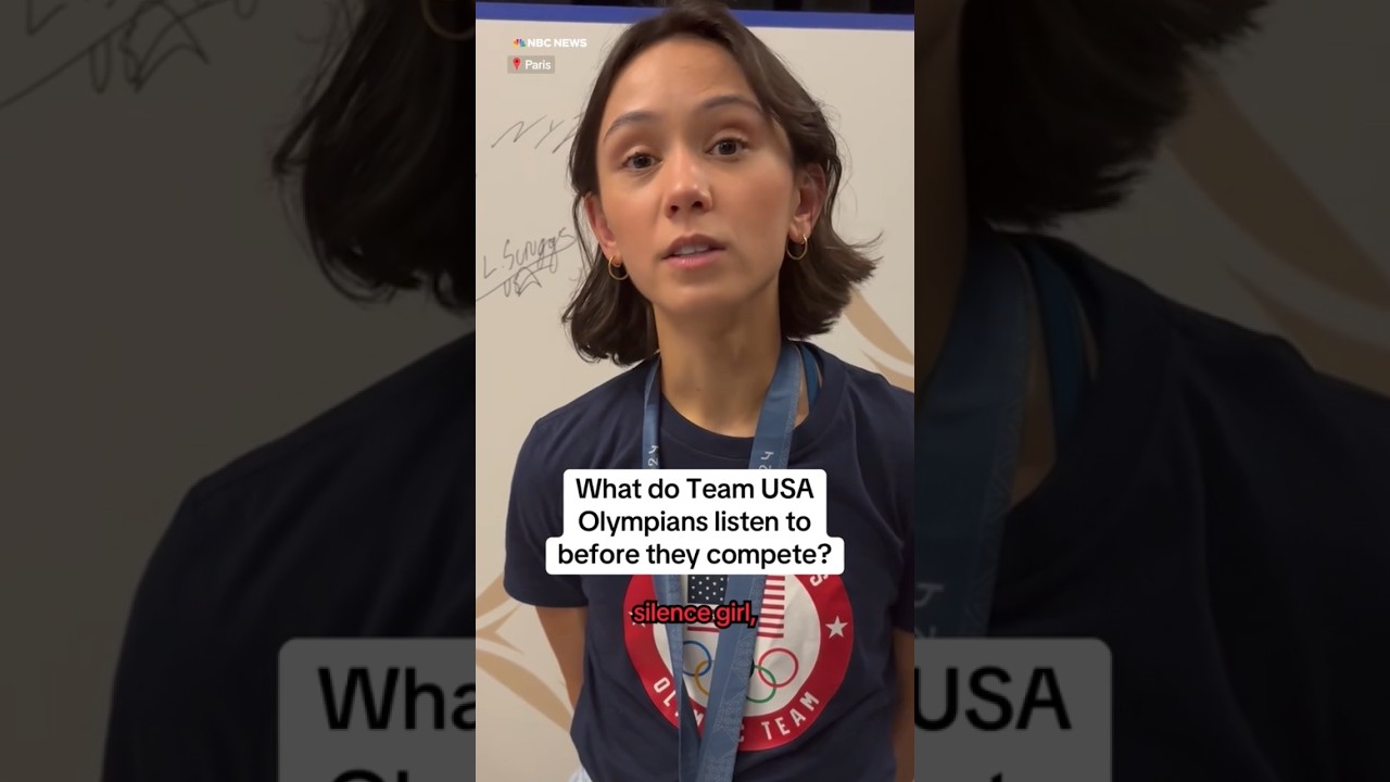 What do Team USA Olympians listen to before they compete?