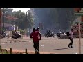 Burkina Faso police fire tear gas at protesters  - 01:28 min - News - Video