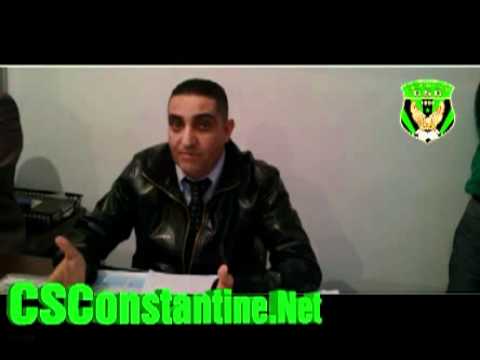 CS Constantine : Résumé de la conférence de presse du 21/11/2011