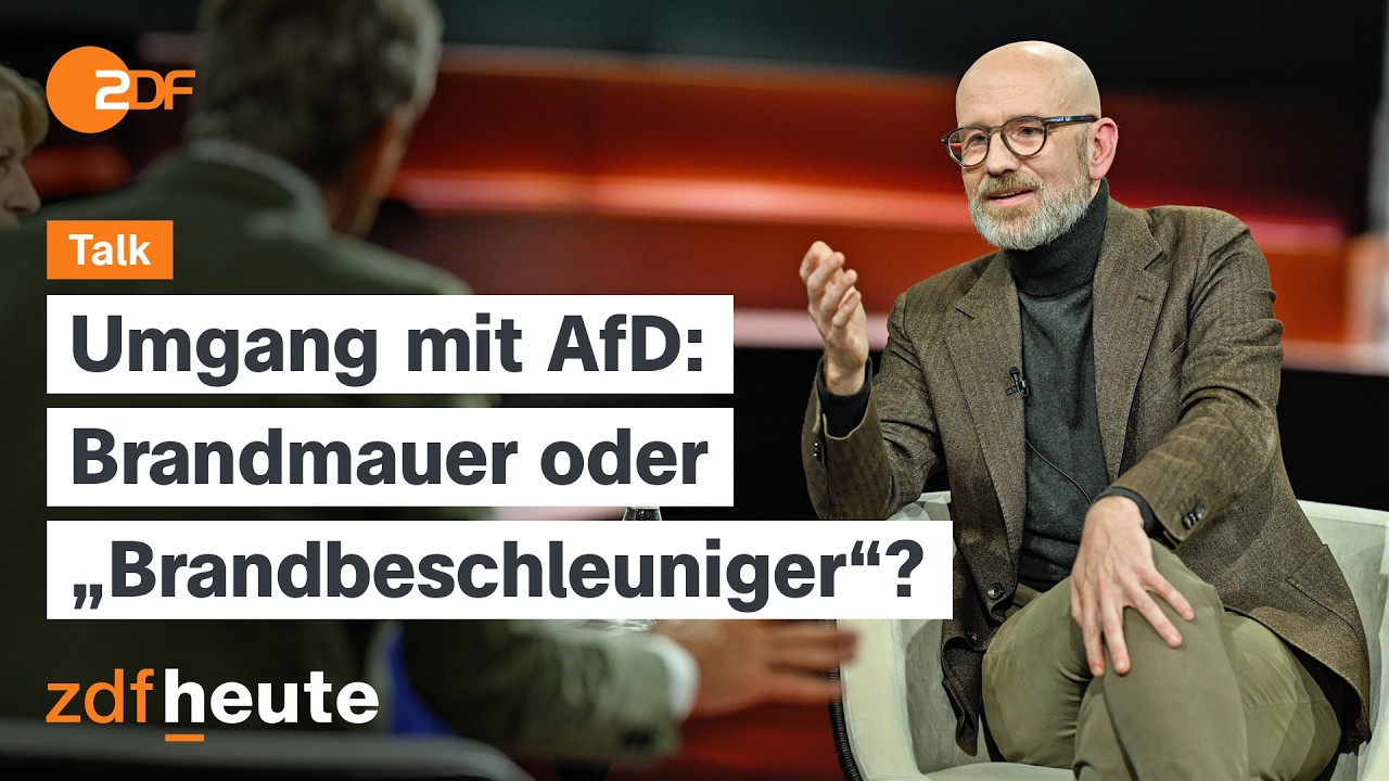 Umgang mit AfD: CDU-Anträge bald mit AfD-Stimmen? | Markus Lanz vom 28. Oktober 2025