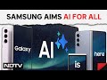 Samsung Aims AI For All | Galaxy AI Reaches More Devices With One UI 6.1 Update