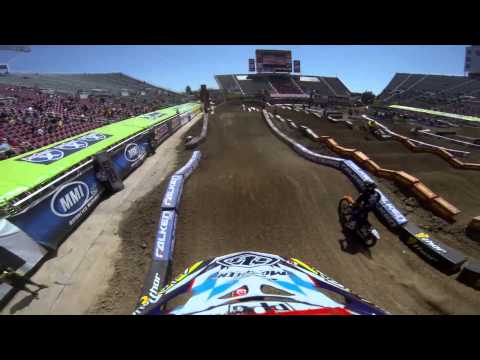 GoPro HD: Christian Craig Practice 2013 Monster Energy Supercross from Salt Lake 