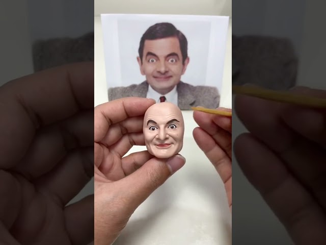 Clay Artisan JAY ：Crafting Mr. Bean's Clay Likeness