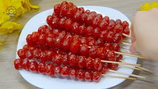 Làm Mứt Chùm Ruột Lên Màu Đỏ Đẹp Tự Nhiên Dẻo Thơm Không Bị Nát Tại Nhà